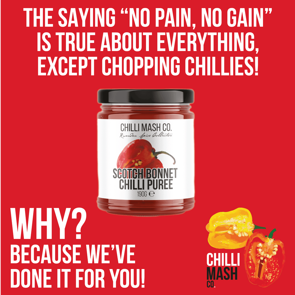 Scotch Bonnet Chilli Mash | 190g | Gusa by Chilli Mash Co.