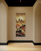 Asian Mountain Tapestry