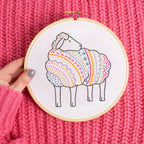 Sheep Embroidery Kit for Beginners