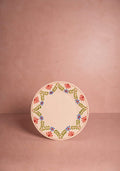 Camilla Side Plate, Green Garland Set of 4