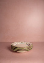 Cordelia Side Plate, Green Set of 4