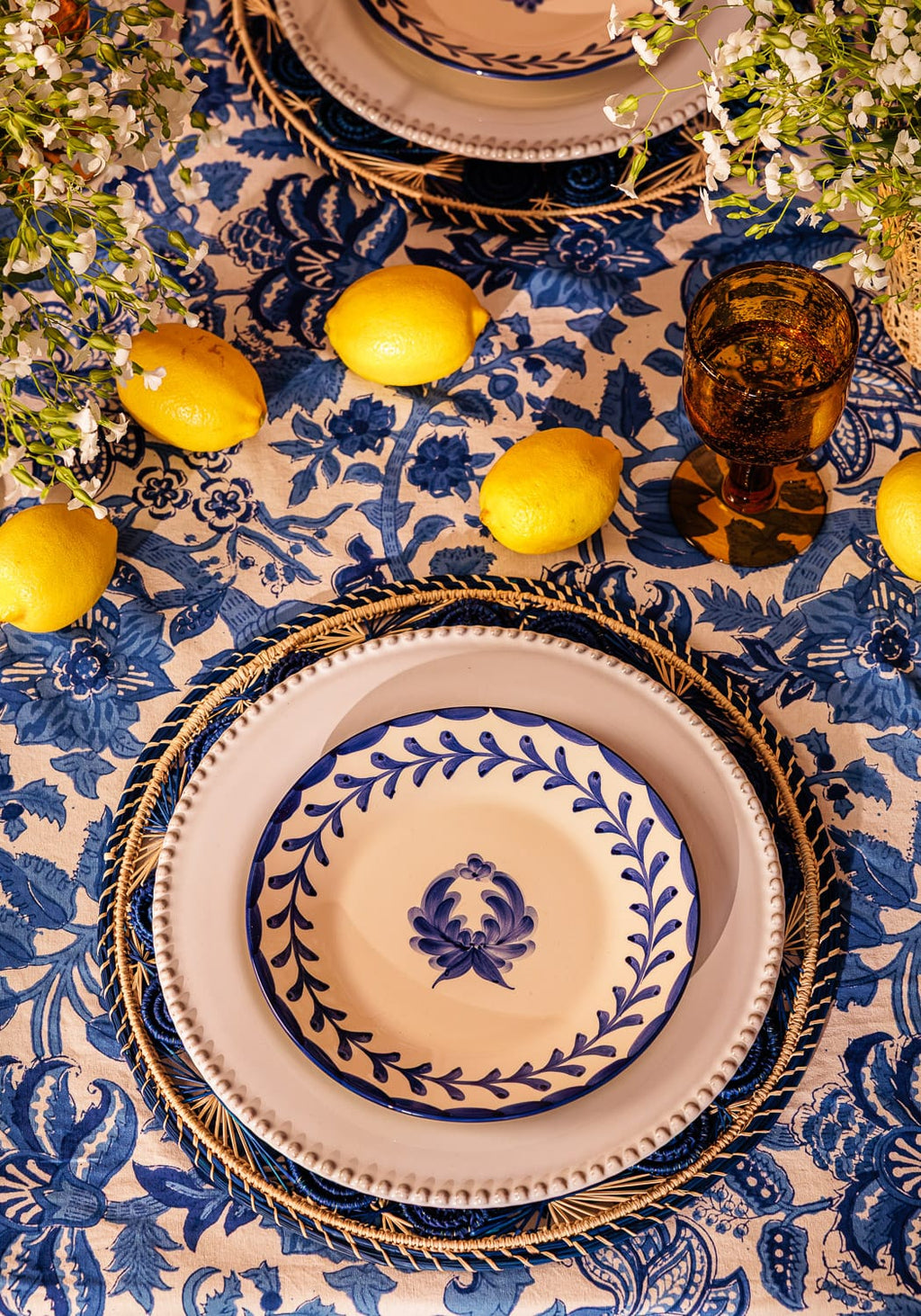 Pandora Side Plate, Cobalt Blue Set of 4