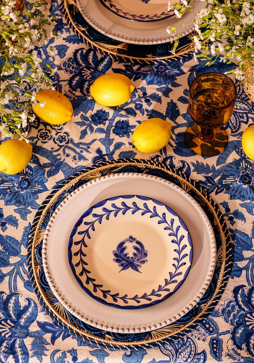 Pandora Side Plate, Cobalt Blue Set of 4