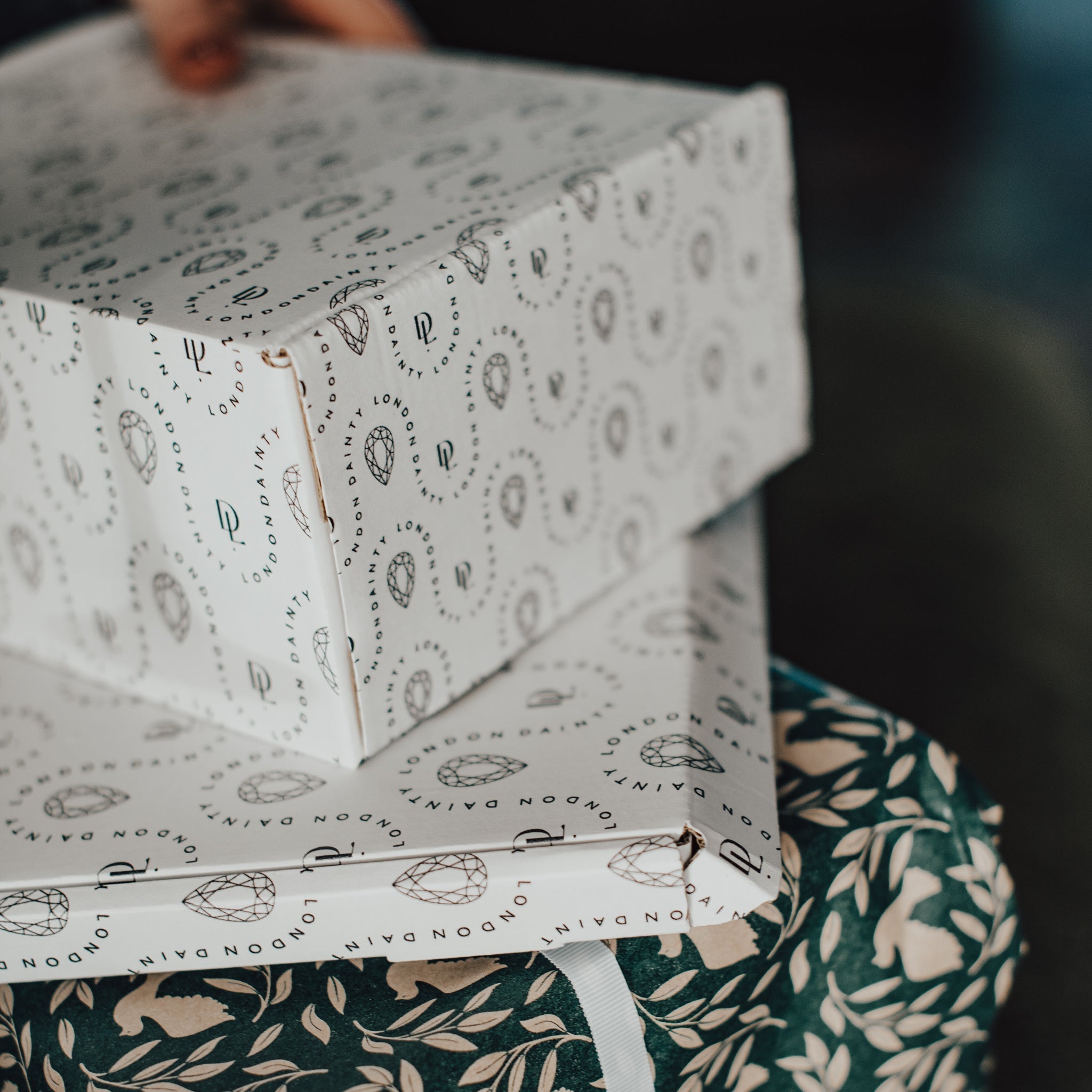 Silver Blue Topaz Necklace - Aurelia