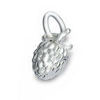 Raspberry Silver Charm