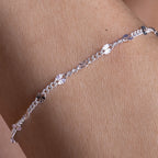 Starburst Silver Bracelet