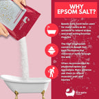 Eco Bath London Skin Conditioning Epsom Salt Bath Soak - Pouch