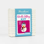 Snowman Christmas Needle Felting Kit for Beginners