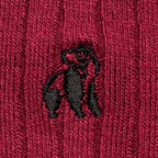 Deep Burgundy Bamboo Socks