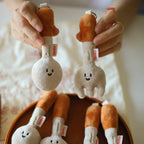 Daily White | Spoon And Fork Plush Charm