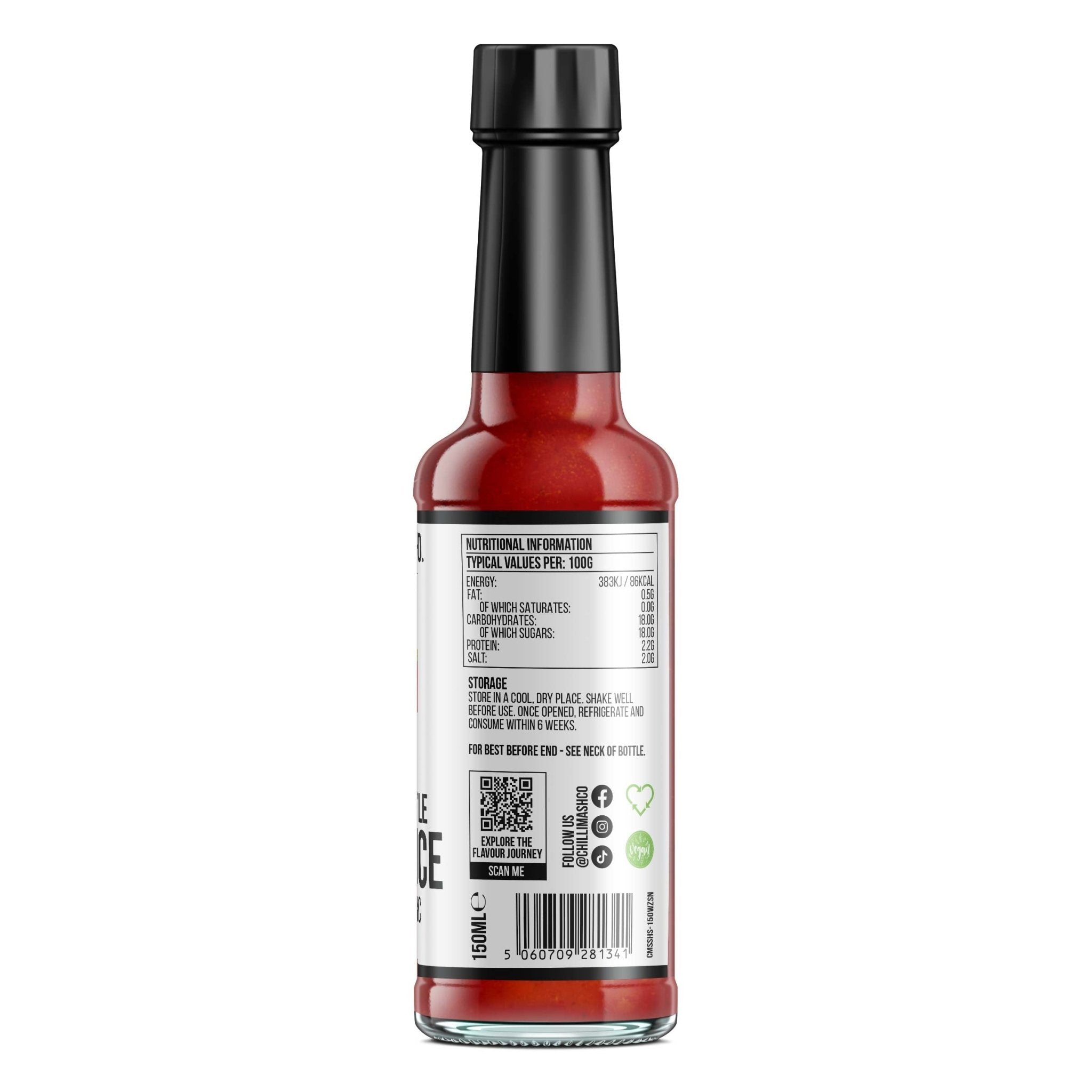 Sriracha Style Hot Sauce | 150ml | Chilli Mash Company | Chilli & Garlic
