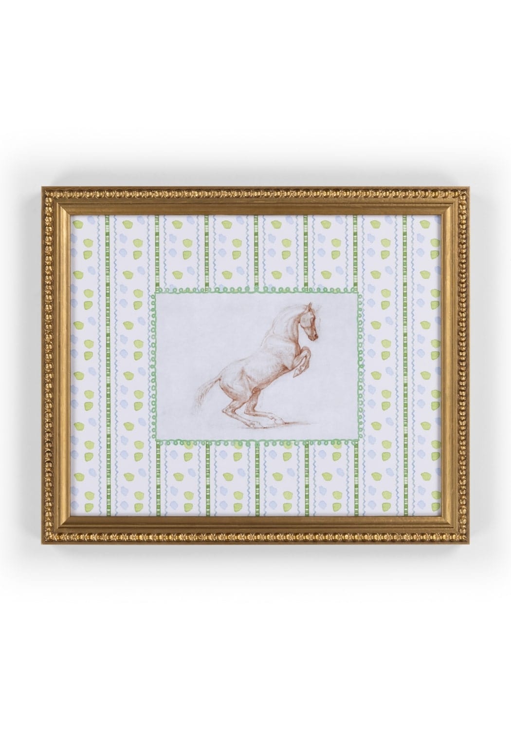 Stable Beauty Framed Print Playful Sophistication for Children's Bedrooms