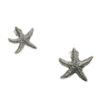 Starfish Stud Earrings – Handmade Sterling Silver 925 or Gold