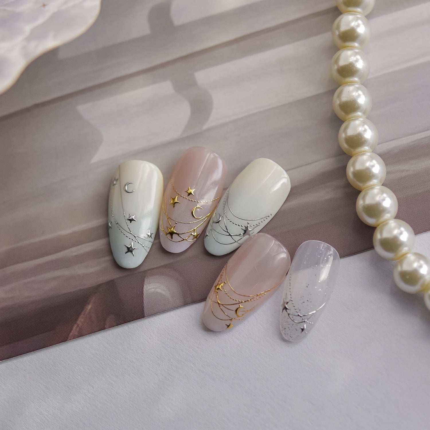 Hello Claws | Star Necklace Nail Deco Sticker