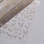 Hello Claws | Star Necklace Nail Deco Sticker