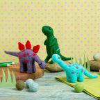 Stegosaurus Dinosaur Needle Felting Kit for Beginners