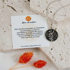 Storm Guardian Silver St Christopher Necklace