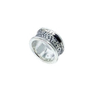 Street Ring Band – Sterling Silver 925 – Chunky Statement Ring