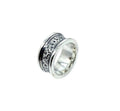 Street Ring Band – Sterling Silver 925 – Chunky Statement Ring