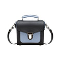 Handmade Leather Sugarcube Handbag - Mocha Mauve