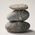 Sunburst Necklace - Green Quartz in Gold or Silver