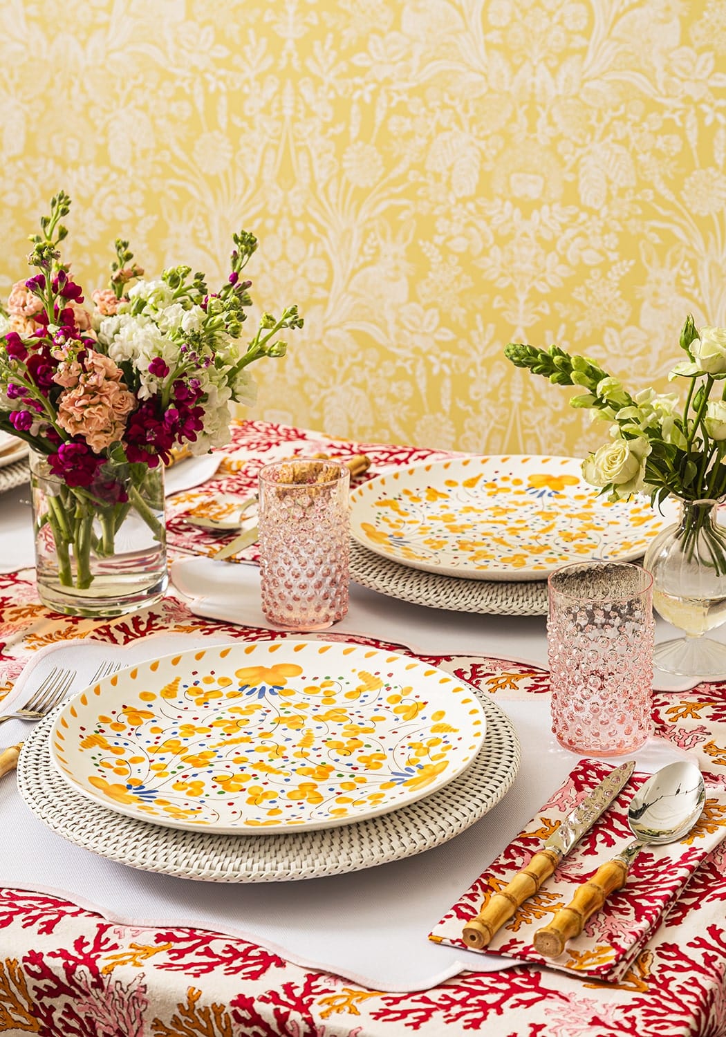 Beatrice Daisy Dinner Plate - Set of 6