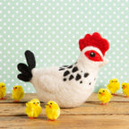 Sussex Chicken Needle Felting Kit for Beginners