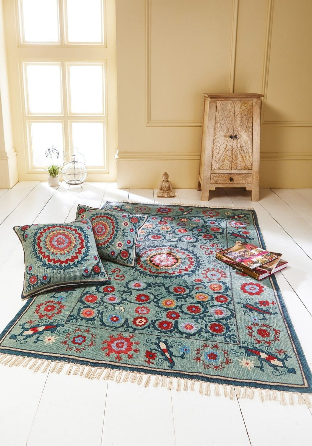 Suzani Rectangle Cushion Covers