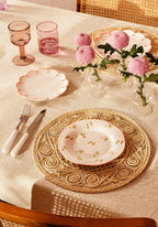 Emma Linen Tablecloth, Oatmeal