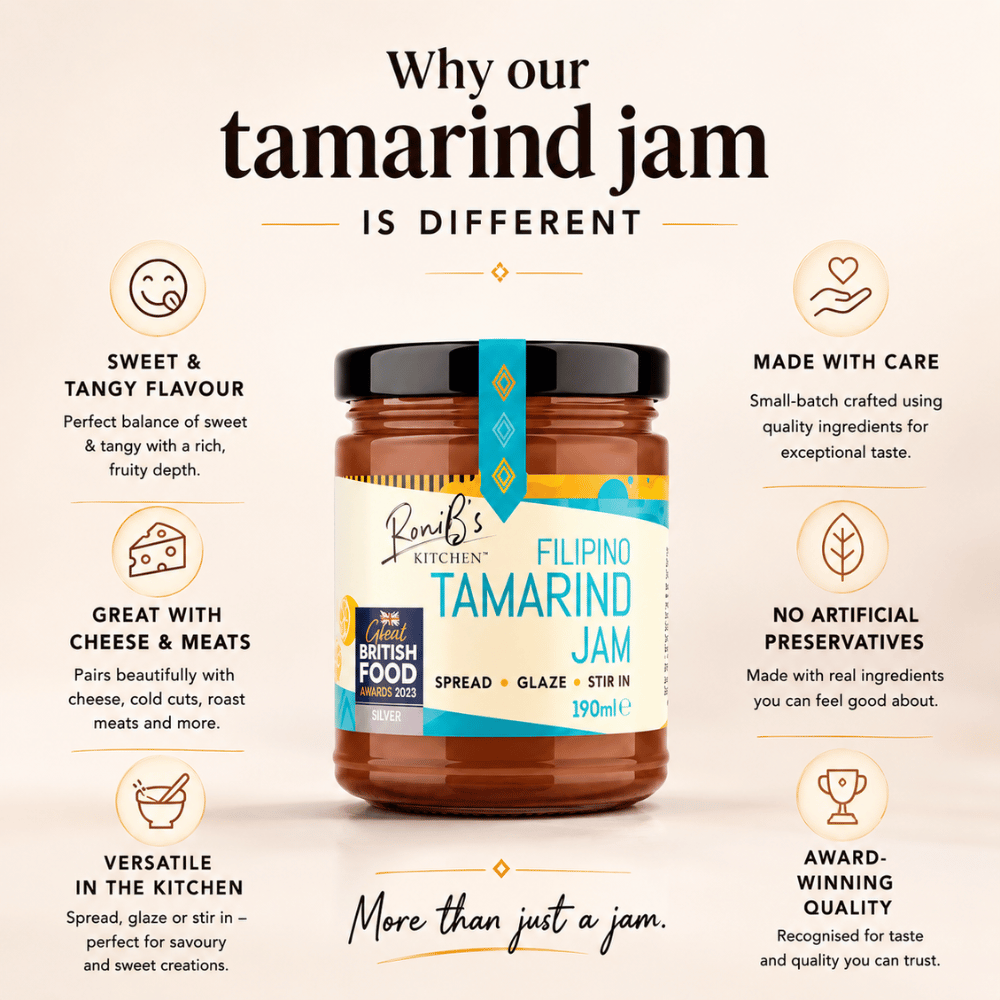 Filipino Tamarind Jam | Great British Food Awards Silver Winner | Perfect with Cheese | 190ml