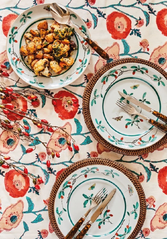 Terrific Teal Tablecloth