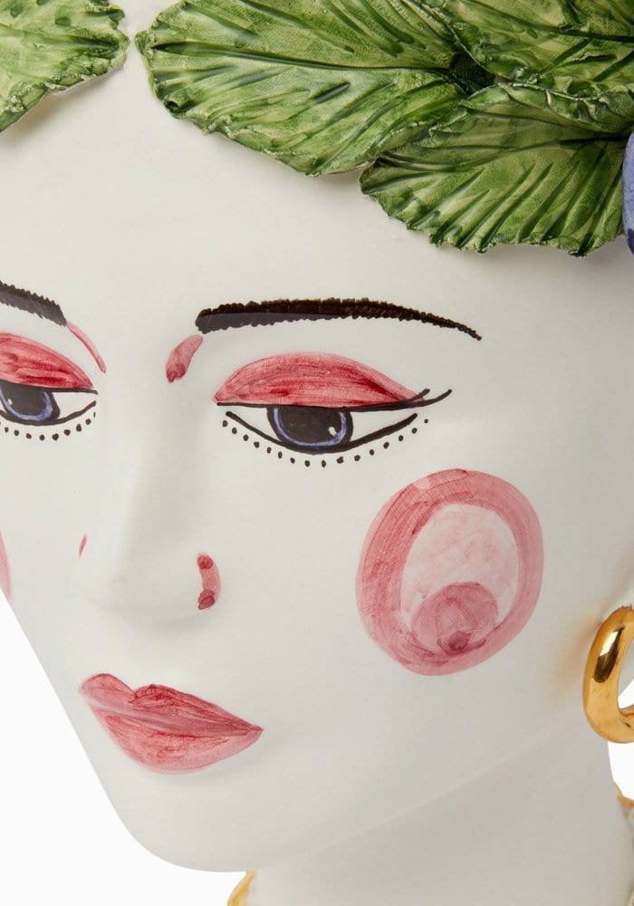 Testa Di Moro Flora (Not the White Lotus Variety) Bust Statue