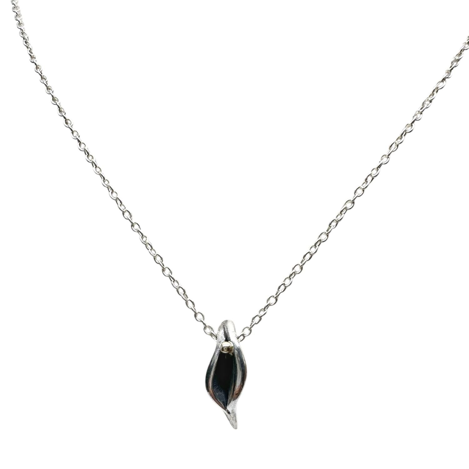 Erotika Necklace – Sterling Silver 925 with 18ct Gold Accent