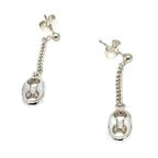 Marinara Anchor Drop Earrings – Handcrafted Sterling Silver