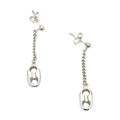 Marinara Anchor Drop Earrings – Handcrafted Sterling Silver