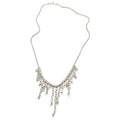 Rain Drop Necklace –  Recycle Sterling Silver 925 Handmade