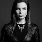 Rain Drop Necklace –  Recycle Sterling Silver 925 Handmade
