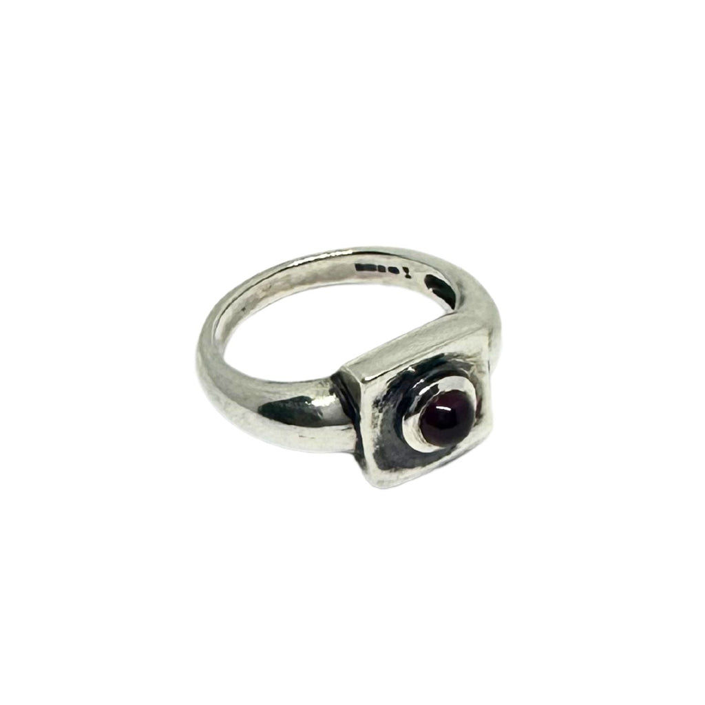 The Cube Ring - Handmade Ring In Sterling Silver