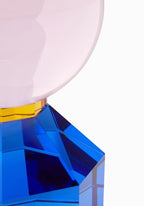 The Radiant - Cut Glass Candle Holder
