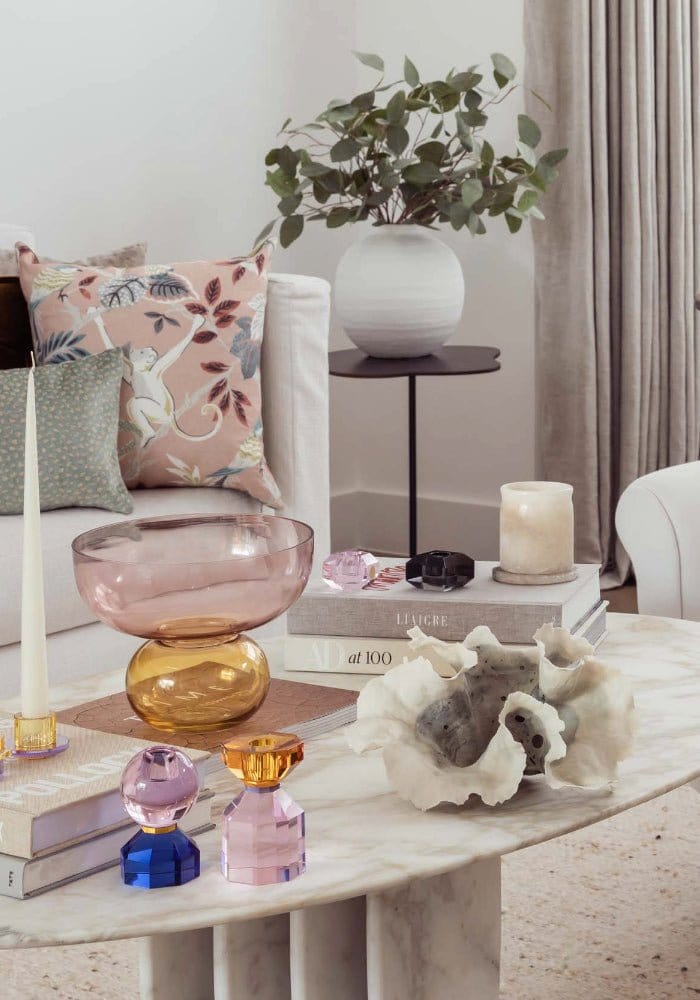 The Radiant - Cut Glass Candle Holder