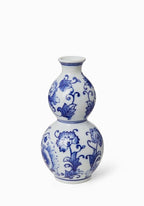 Three Delft Bud Vases