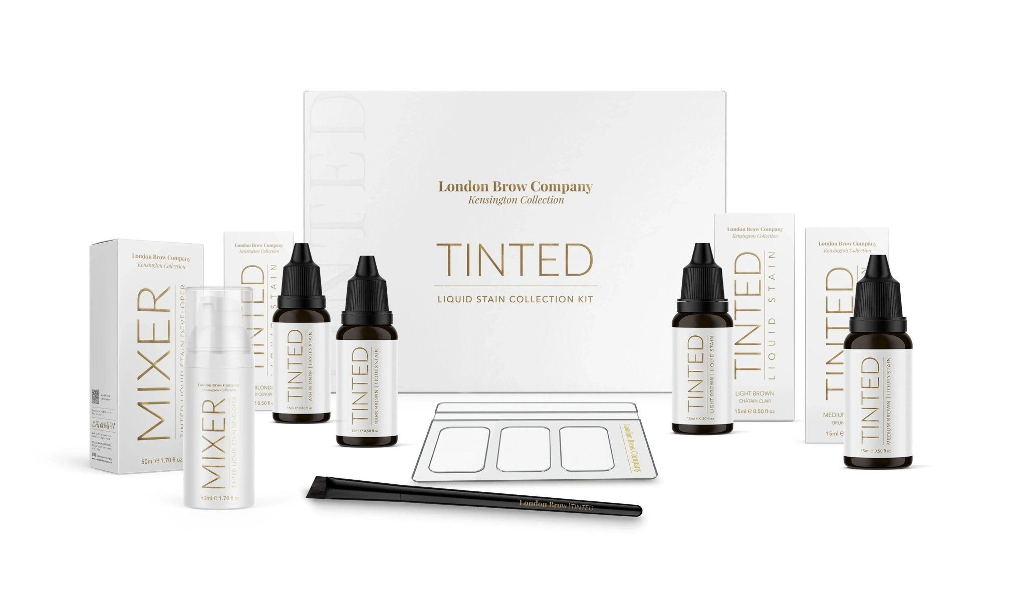 Tinted Liquid Brow Stain Starter Kit