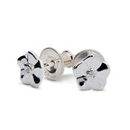 Forget-Me-Not Tiny Silver Stud Earrings
