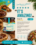 Filipino Tamarind Jam | Great British Food Awards Silver Winner | Perfect with Cheese | 190ml