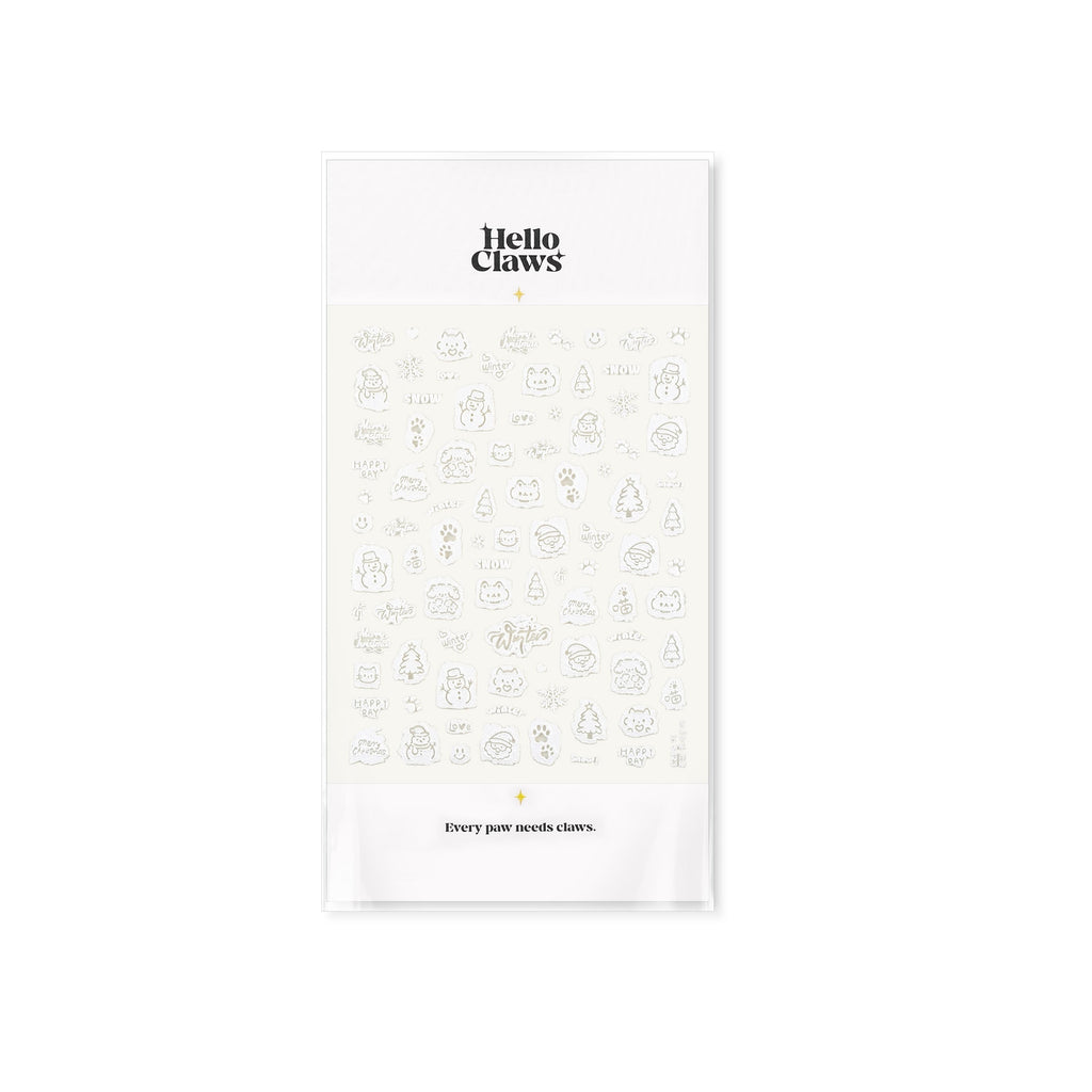 Hello Claws | Snow Nail Deco Sticker