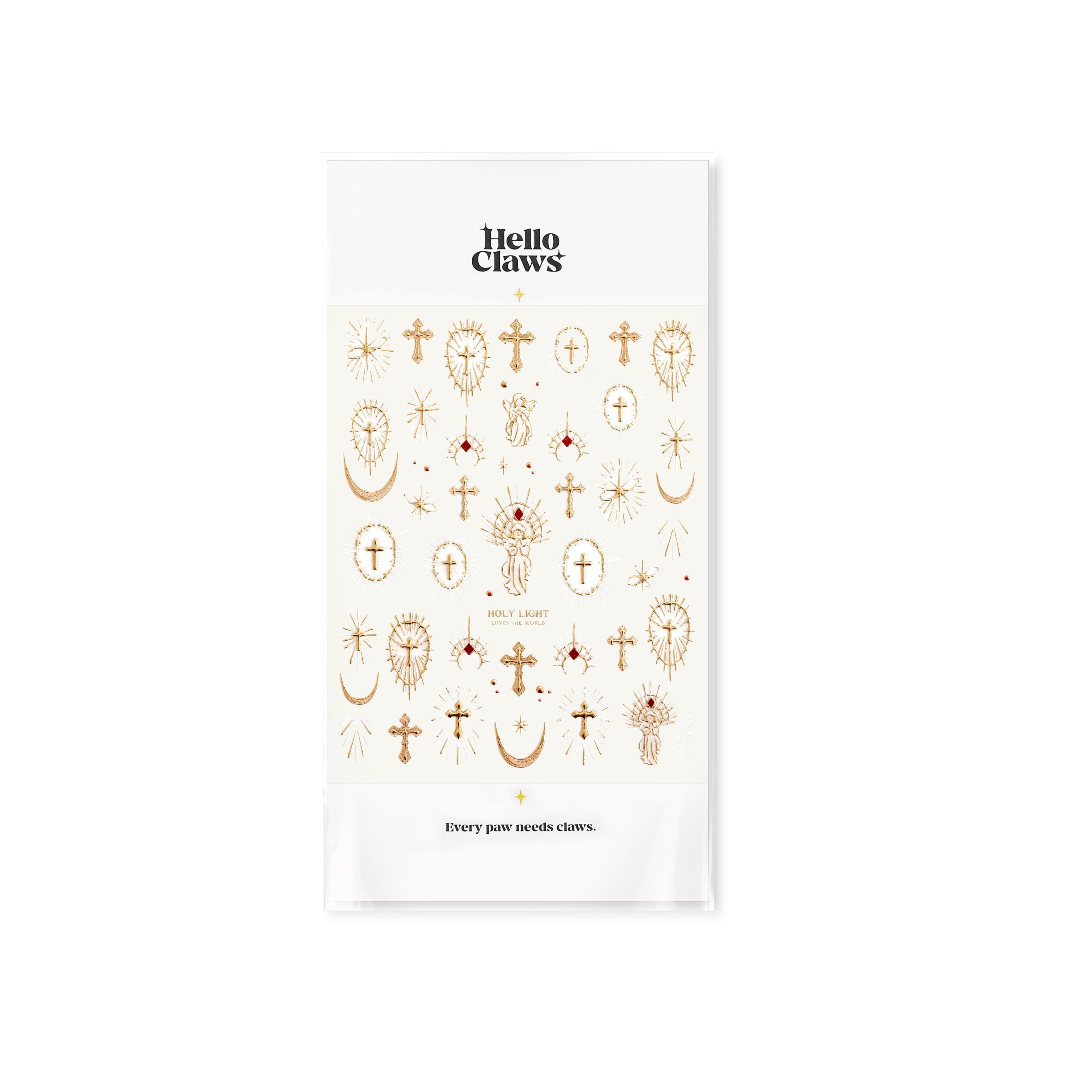 Hello Claws | Holy Light Jesus Nail Deco Sticker
