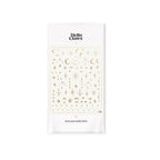 Hello Claws | Moon And Star Gold Silver Nail Deco Sticker