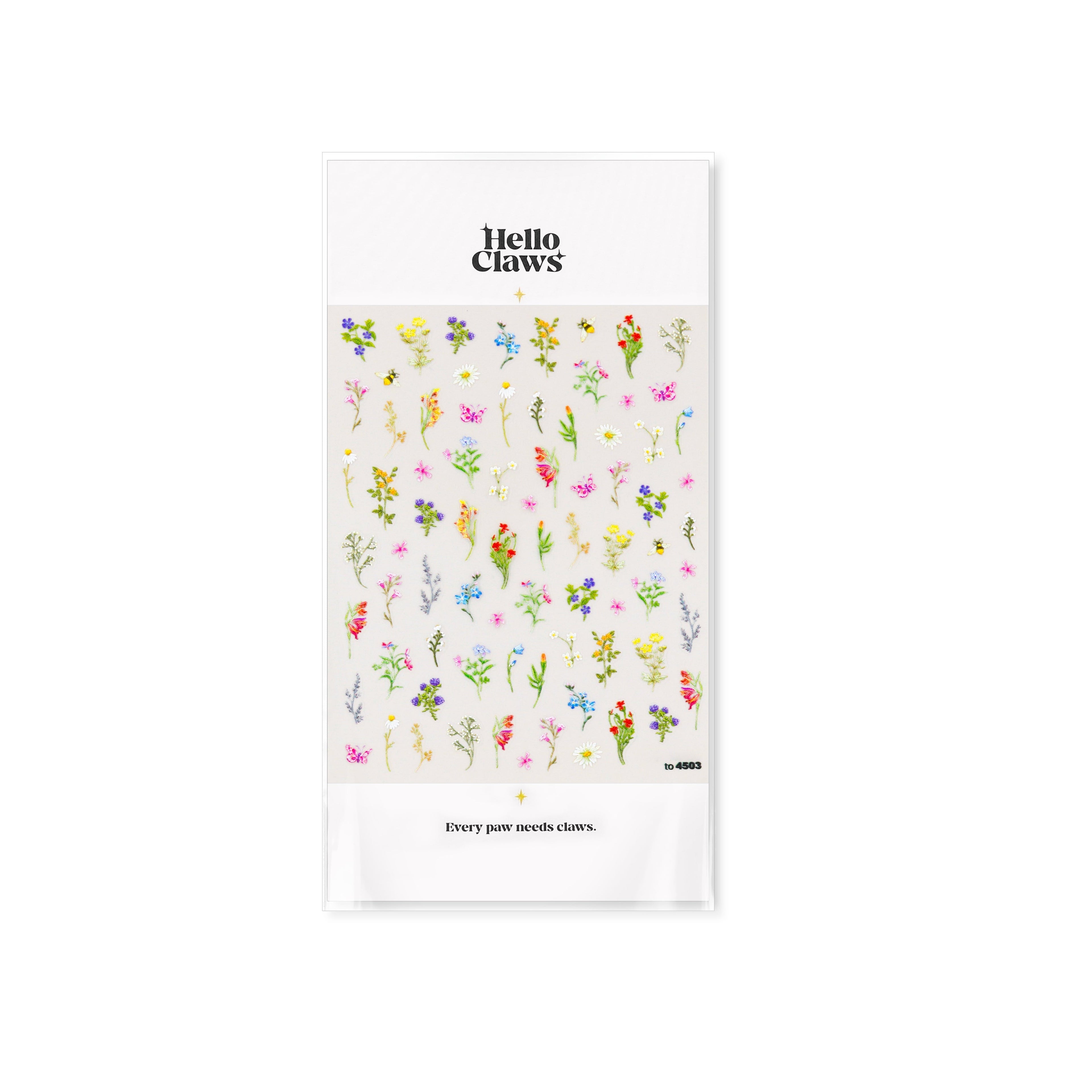 Hello Claws | Spring Wild Flower Nail Deco Sticker