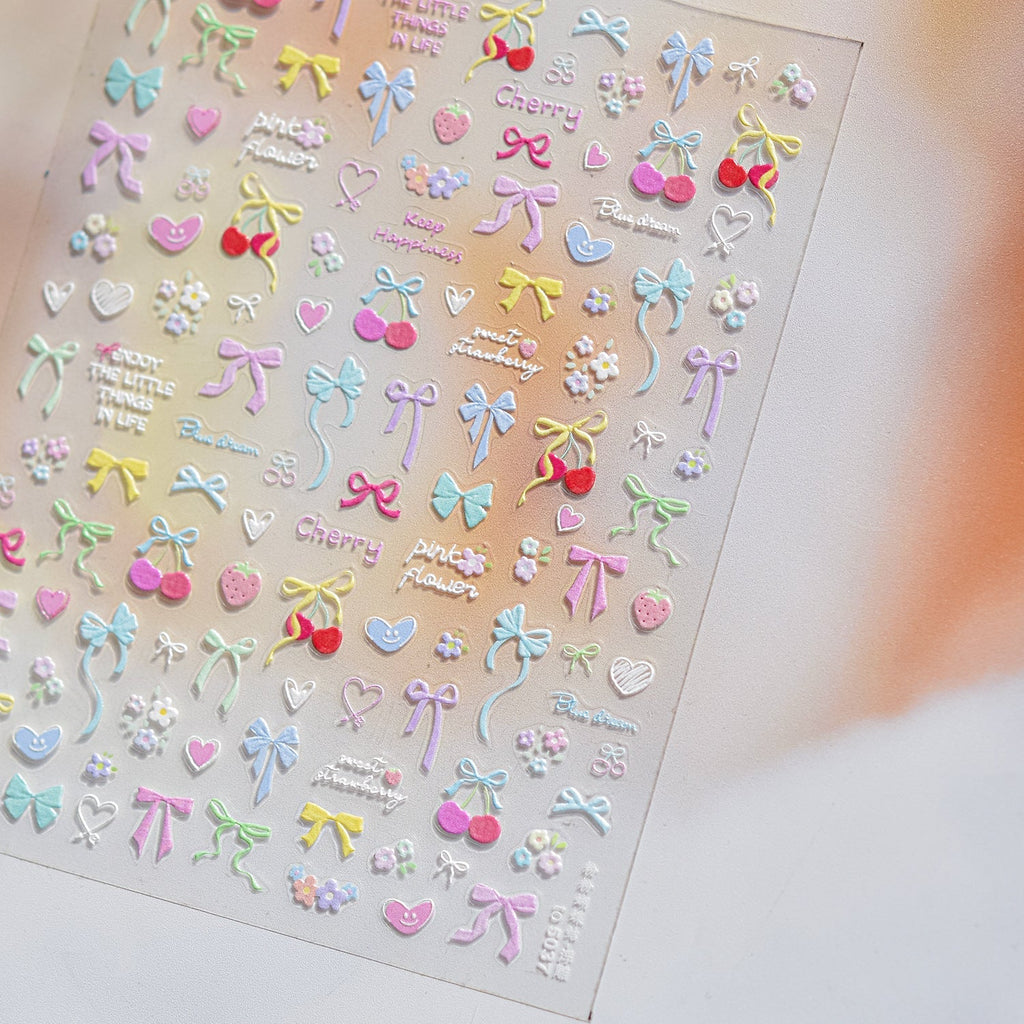 Hello Claws | Bowknot Nail Deco Sticker
