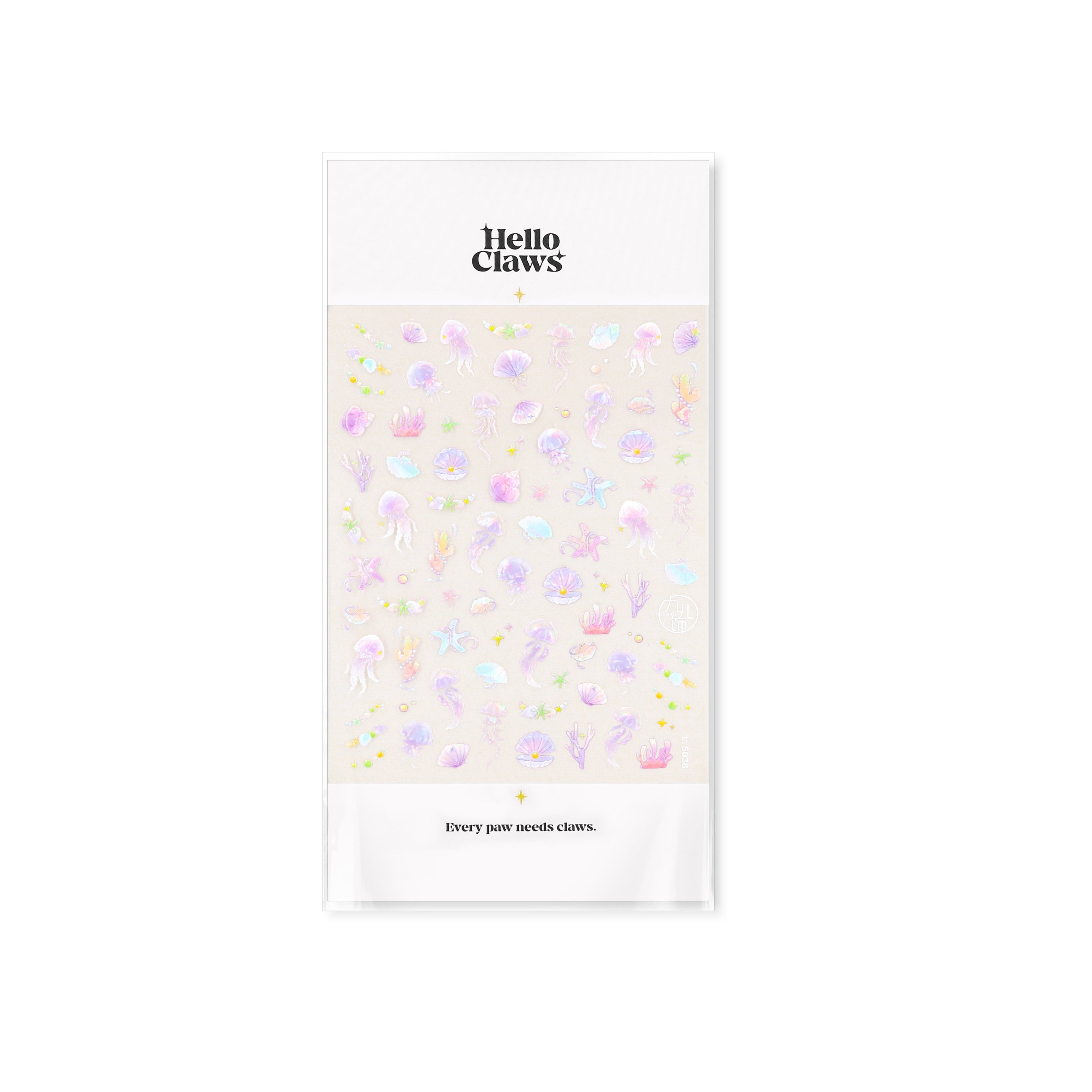 Hello Claws | Bubble Jelly Fish Nail Deco Sticker